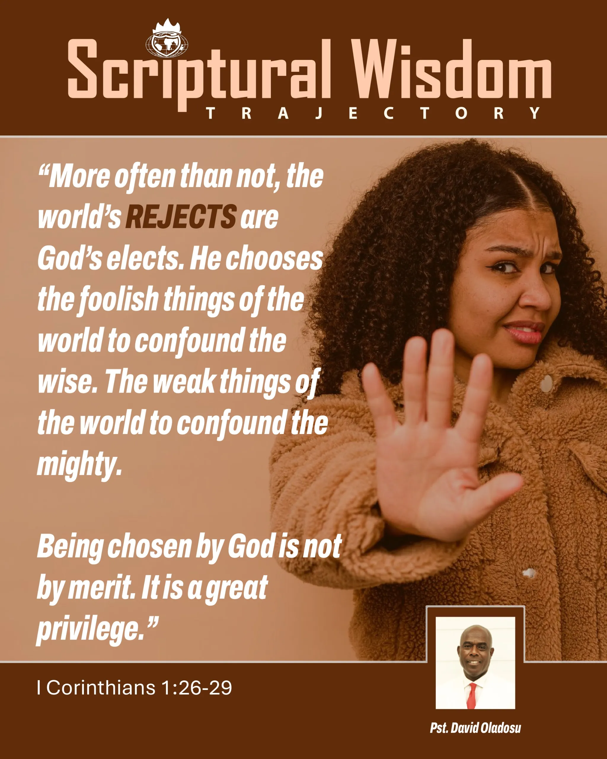 Day 100 - 1 Corinthians 1:26-29