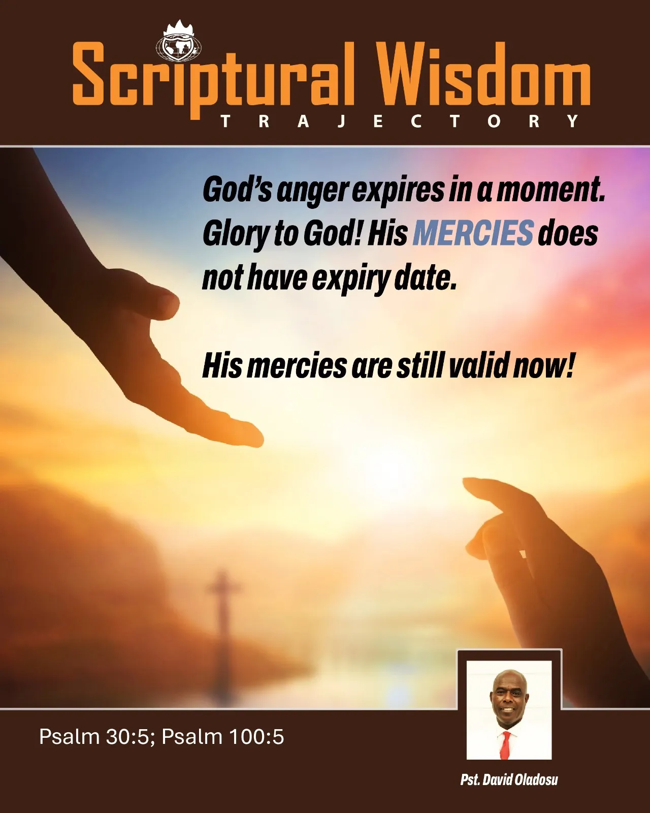 Day 103 - Psalm 30:5; Psalm 100:5