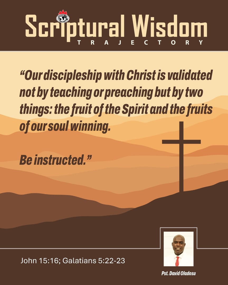Day 115 - John 15:16; Galatians 5:22-23