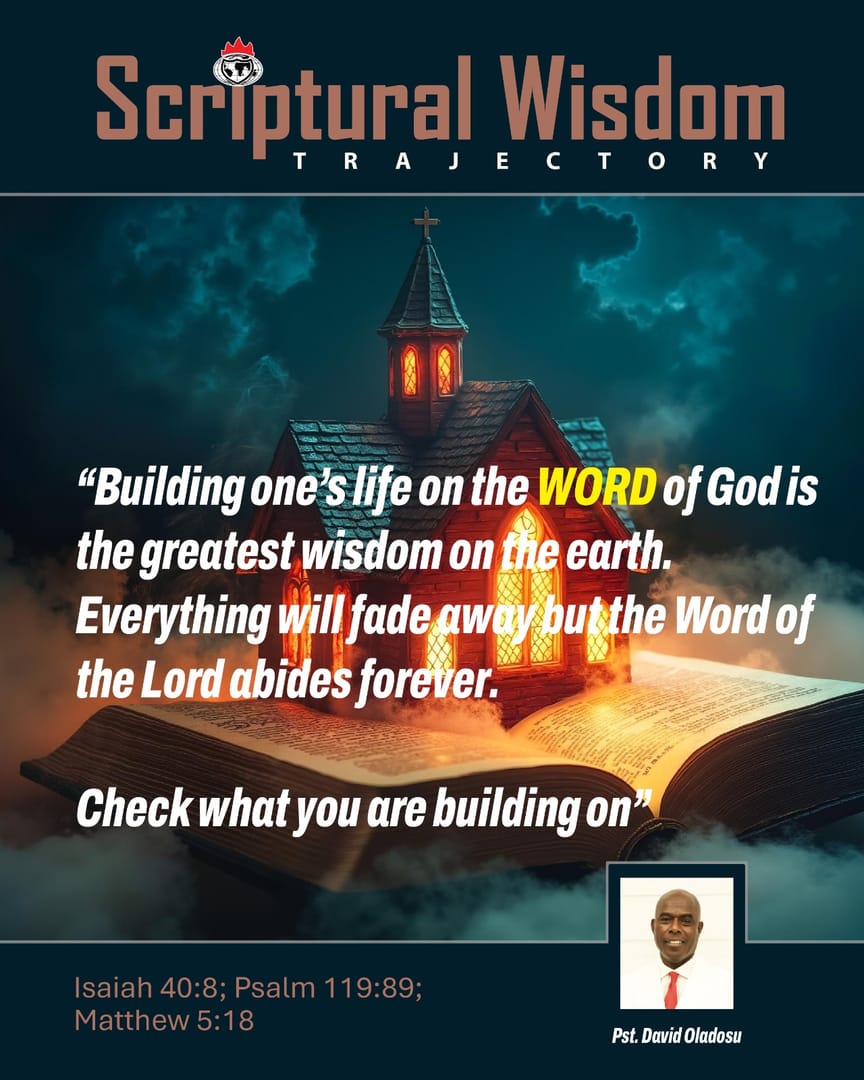 Day 125 - Isaiah 40:8; Psalm 119:89; Matthew 5:18