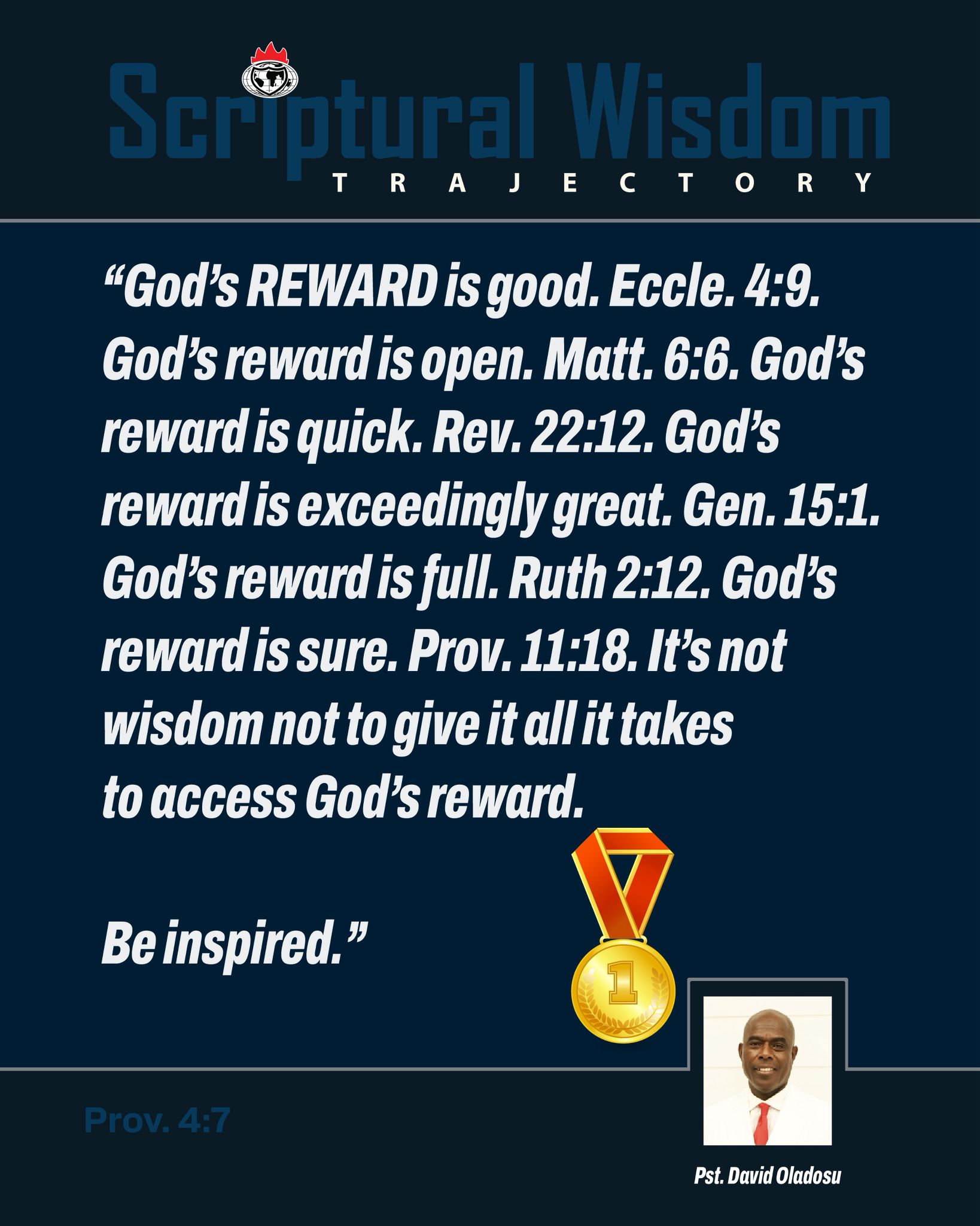 Day 133 - Proverbs 4:7
