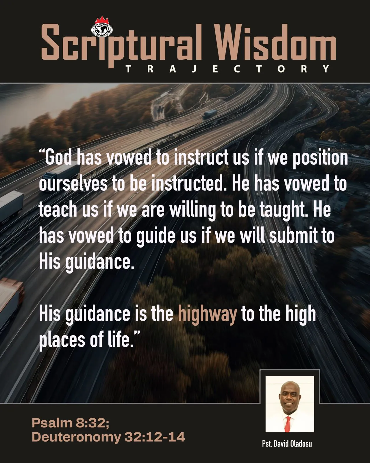 Day 155 - Psalm 32:8; Deuteronomy 32:12-14
