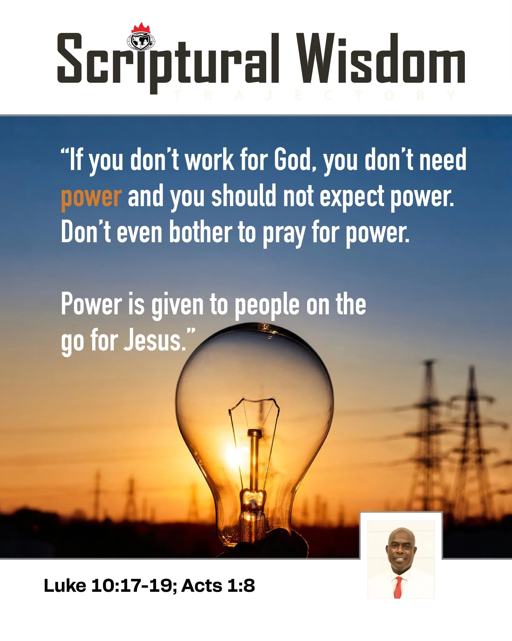Day 165 - Luke 10:17-19; Acts 1:8
