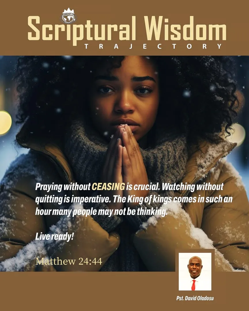 Day 27 - Matthew 24:44