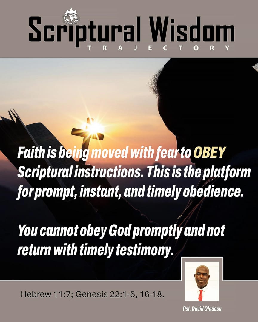 Day 50 - Hebrews 11:7; Genesis 22:1-5, 16-18