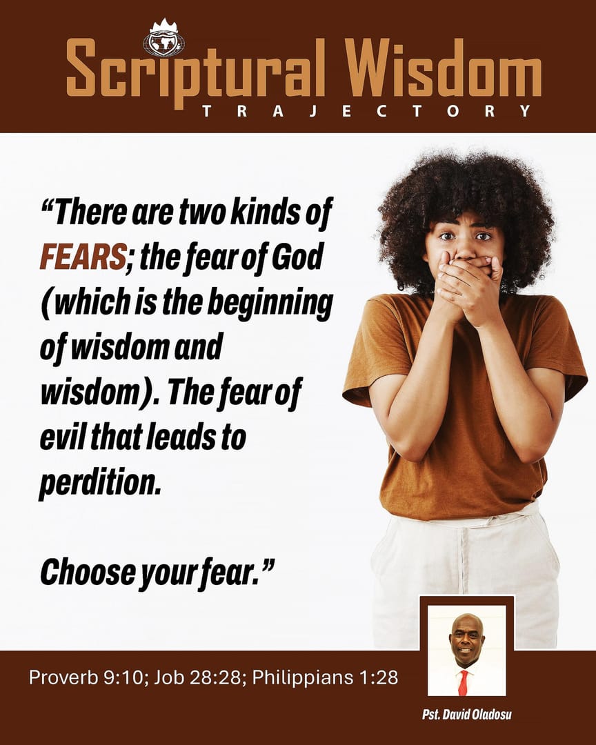 Day 51 - Proverbs 9:10; Job 28:28; Philippians 1:28