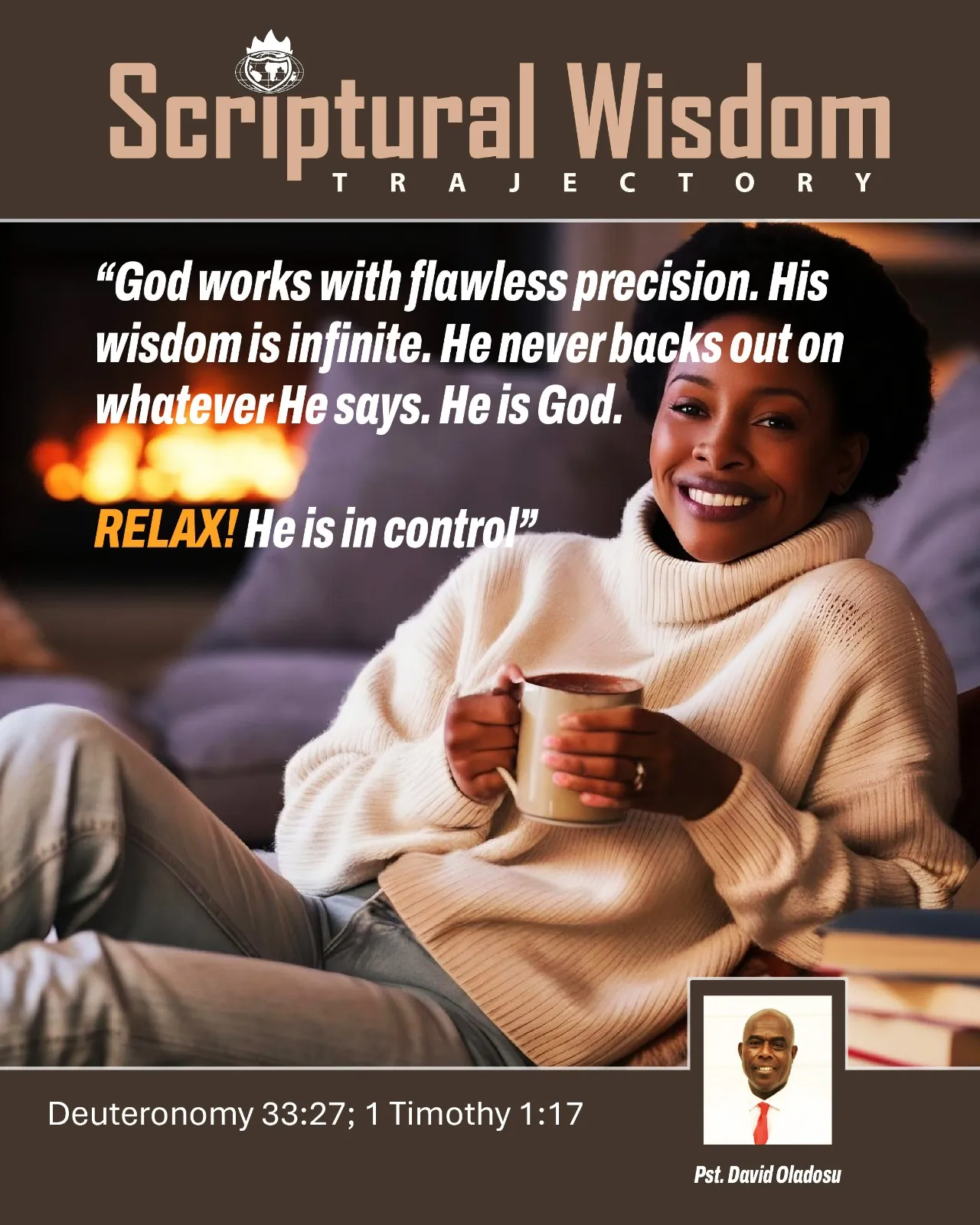 Day 87 - Deuteronomy 33:27; 1 Timothy 1:17